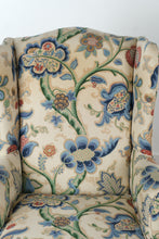 Load image into Gallery viewer, Pair of Custom Upholstered Wingback Lounge Chairs
