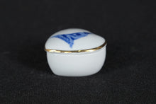 Load image into Gallery viewer, Little Mermaid Denmark Porcelain Heart Trinket Box – Souvenir with Gold Trim
