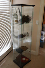 Load image into Gallery viewer, IKEA Glass Display Cabinet – 4 Shelves – 16.75&quot; x 14.5&quot; x 64.5&quot;
