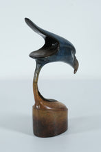 Load image into Gallery viewer, Imago Triumph Blue by Stephen Herrero (2007) – Limited Edition Eagle Sculpture, 10” Tall

