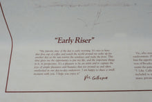 Load image into Gallery viewer, Vic Gillispie “Early Riser” Signed &amp; Numbered Print – Framed North Carolina Art 35x28.75
