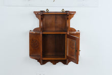 Load image into Gallery viewer, Vintage Eastlake Style Wall Hanging Display Cabinet
