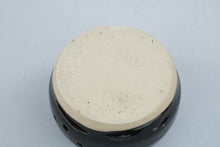 Load image into Gallery viewer, Lantern Hill Pottery Egg Separator Blue Glazed Stoneware Seagrove NC Signed
