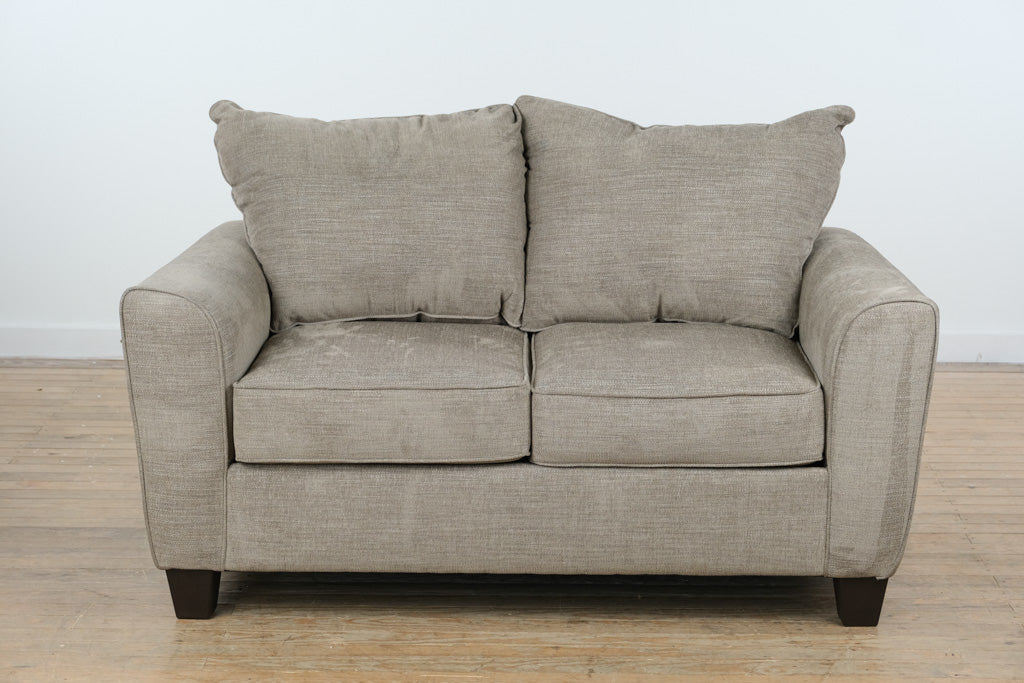 Modern Ellsworth Gray Loveseat