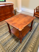 Load image into Gallery viewer, Ethan Allen Country French Double Tiered Side Table
