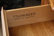 Load image into Gallery viewer, Ethan Allen Traditional Cherry Wood Dresser with Center Cabinet Door 68 Inch
