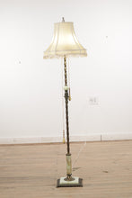 Load image into Gallery viewer, Antique Floor Lamp with Marble Base
