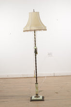 Load image into Gallery viewer, Antique Floor Lamp with Marble Base
