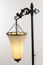 Load image into Gallery viewer, Floor Lamp with Hanging Lantern Shade
