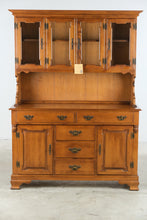 Load image into Gallery viewer, Tell City Young Republic Solid Hard Rock Maple Hutch Buffet
