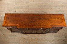 Load image into Gallery viewer, Henkel Harris Flamed Mahogany Regency-Style Buffet

