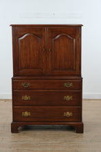 Load image into Gallery viewer, Henkel Harris Virginia Galleries Solid Wild Black Cherry Gentleman’s Chest
