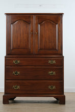 Load image into Gallery viewer, Henkel Harris Virginia Galleries Solid Wild Black Cherry Gentleman’s Chest
