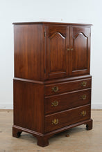 Load image into Gallery viewer, Henkel Harris Virginia Galleries Solid Wild Black Cherry Gentleman’s Chest
