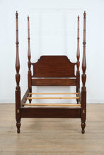Load image into Gallery viewer, Mahogany Twin Size Poster Bed by Henkel Harris
