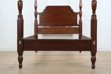 Load image into Gallery viewer, Mahogany Twin Size Poster Bed by Henkel Harris
