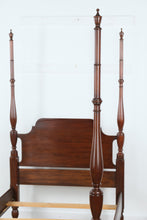 Load image into Gallery viewer, Mahogany Twin Size Poster Bed by Henkel Harris
