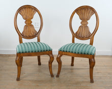 Load image into Gallery viewer, French Provincial Style Solid Wood Dining Table Set with 6 Chairs and Leaves
