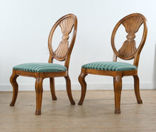 Load image into Gallery viewer, French Provincial Style Solid Wood Dining Table Set with 6 Chairs and Leaves

