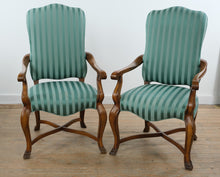 Load image into Gallery viewer, French Provincial Style Solid Wood Dining Table Set with 6 Chairs and Leaves
