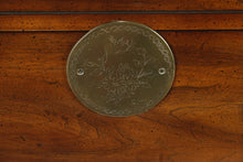 Load image into Gallery viewer, Henredon Campaign Style 2-Drawer Chest – Brass Accents &amp; Solid Wood
