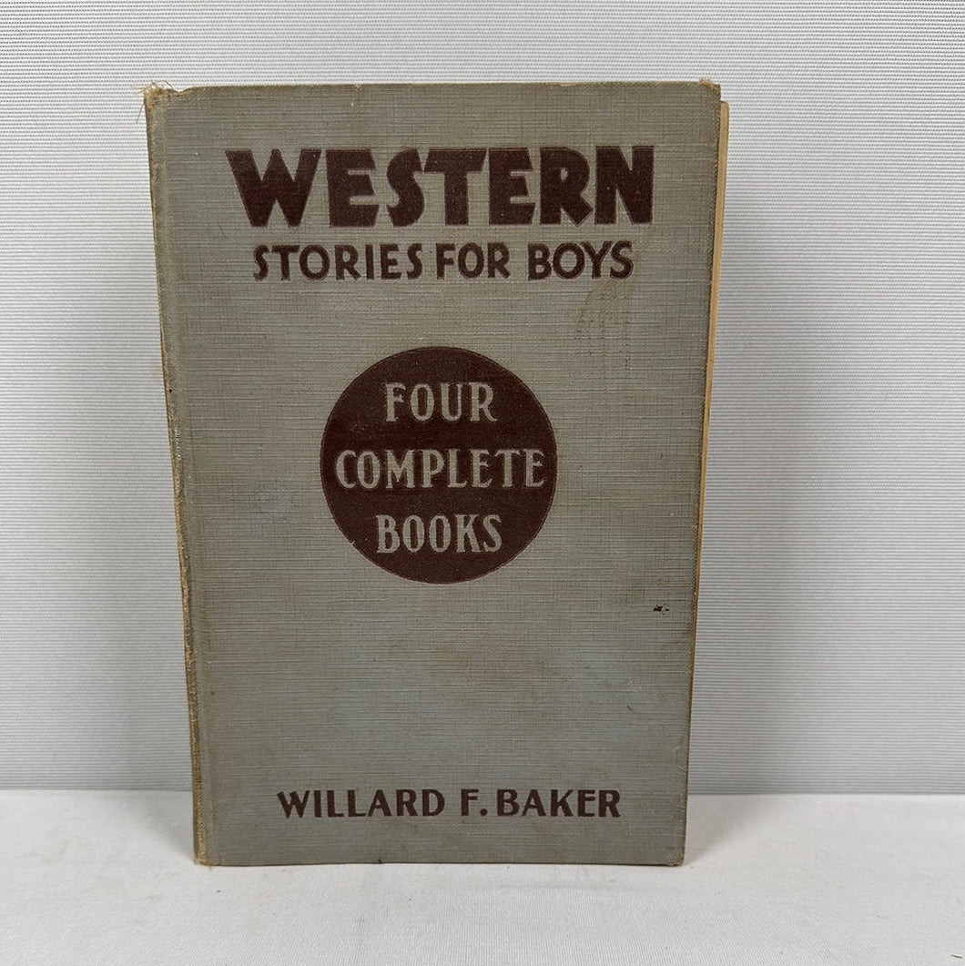 Western Stories for Boys - Willard F. Baker