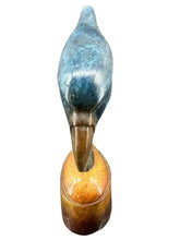 Load image into Gallery viewer, Imago Triumph Blue by Stephen Herrero (2007) – Limited Edition Eagle Sculpture, 10” Tall
