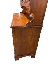 Load image into Gallery viewer, Henkel Harris Solid Black Cherry Buffet with Upper Hutch
