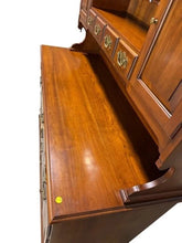 Load image into Gallery viewer, Henkel Harris Solid Black Cherry Buffet with Upper Hutch
