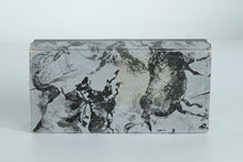 Load image into Gallery viewer, Mid-Century Modern Mini Serving Tray Set with Utensils – Stainless Steel &amp; Wood Handles (Unused in Box)
