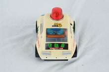 Load image into Gallery viewer, Vintage Mighty Mo Japanese Police Battery Operated Toy Car With Driver 9 Inch
