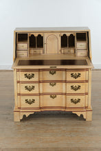 Load image into Gallery viewer, Hand-Decorated Jasper Writing Desk with Crackle Finish
