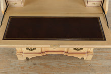 Load image into Gallery viewer, Hand-Decorated Jasper Writing Desk with Crackle Finish
