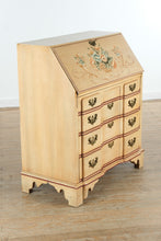 Load image into Gallery viewer, Hand-Decorated Jasper Writing Desk with Crackle Finish
