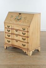 Load image into Gallery viewer, Hand-Decorated Jasper Writing Desk with Crackle Finish
