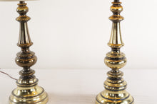 Load image into Gallery viewer, Pair of Vintage Brass Lamps
