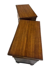 Load image into Gallery viewer, Pair of Mission Style Oak-Finished Kathy Ireland Large Nightstands
