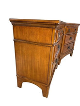 Load image into Gallery viewer, Pair of Mission Style Oak-Finished Kathy Ireland Large Nightstands
