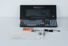 Load image into Gallery viewer, Keychron V6 C1 Mechanical Keyboard Full Size Wired RGB Hot Swap Knob Open Box
