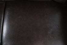 Load image into Gallery viewer, La-Z-Boy Dark Brown Leather Reclining Sofa Couch
