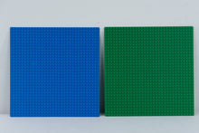 Load image into Gallery viewer, LEGO 32x32 Baseplates – Blue &amp; Green Pair (Official LEGO Brand)
