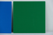 Load image into Gallery viewer, LEGO 32x32 Baseplates – Blue &amp; Green Pair (Official LEGO Brand)

