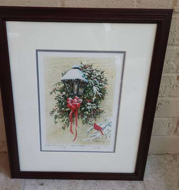 William Mangum Signed Print – 