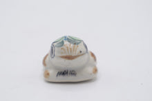 Load image into Gallery viewer, Vintage Tonala Mexico Hand Painted Ceramic Frog Figurine Miniature
