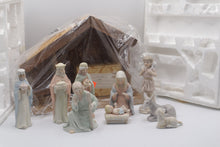 Load image into Gallery viewer, Lefton Christopher Collection 1983 Nativity Set 10 Figures

