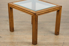 Load image into Gallery viewer, Brandt Nesting Tables with Glass Tops (Set of 2)
