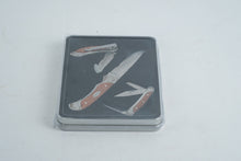 Load image into Gallery viewer, Winchester Oliver F. Winchester 200th Anniversary Commemorative 3-Piece Knife Set
