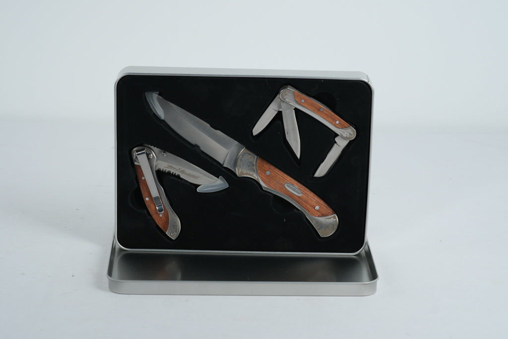 Winchester Oliver F. Winchester 200th Anniversary Commemorative 3-Piece Knife Set