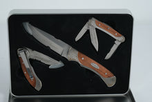 Load image into Gallery viewer, Winchester Oliver F. Winchester 200th Anniversary Commemorative 3-Piece Knife Set
