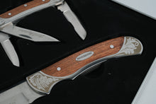 Load image into Gallery viewer, Winchester Oliver F. Winchester 200th Anniversary Commemorative 3-Piece Knife Set
